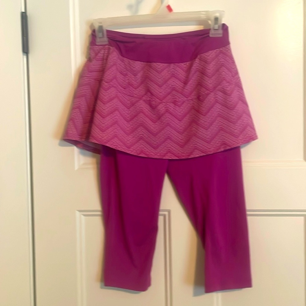 Prana shirt with built in capris
